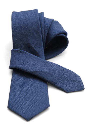 Cravata Valentino - Dark Blue, Cravate matase